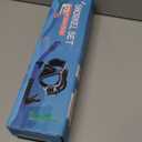 Greatever Dry Snorkel Set,Panoramic Wide View Anti-Fog Scuba Diving Mask,Professional Snorkeling Gear for Adults Kids (Small, Black)