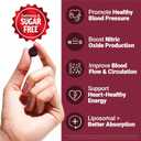 Force Factor Total Beets Gummies, Blood Pressure Support, Liposomal Beet Powder for Superior Absorption, Grape Seed for Nitric Oxide, Circulation & Heart Health, Sugar Free, Mixed Berry, 60 Gummies (EXP 07/28/27)