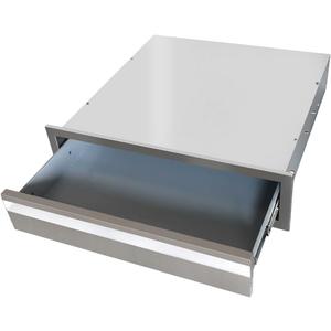 Garvee 24 x 6.5 Inch Outdoor Kitchen Drawers, Stainless Steel SingleLayer Access BBQ Drawers with Flush Mount Handle, 24 x 6.5 x 23 Inch