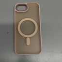 Newfuture Designed for iPhone 16e Case with Magnetic [13 FT Military Drop Protection] [Compatible with Magsafe] Slim Translucent Matte Shockproof with Anti-Fingerprint Phone Case, Tender Pink