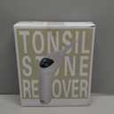 Voraiya Electronic Tonsil Stone Remover Upgraded Version, Built-in Camera and LED Light, 5-Level Suction and 2 Suction Modes Tonsil Stone Vacuum Cleaner, Oral Care Tool, Tonsil Stone Removal Kit (White)