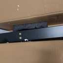 VIVOSUN 4-Step Stair Handrail 54"x36" Wrought Iron Porch Railing Black