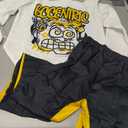 Cakaner Boys Clothes Long Sleeve Cartoon Shirt and Wide LegPant Sets Fall Outfits Size 9-10 T