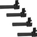 Yes4All Power Rack J-Hooks & Attachments  Heavy Duty Barbell Holders Compatible with 2x2 & 3x3 Power Racks for Home Gym (A. Weight Plate Attachment 2x2 Inches set of 4)