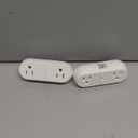 meross WiFi Dual Smart Plug, 15A 2-in-1 Smart Outlet, Support Apple HomeKit, Siri, Alexa, Echo, Google Home and SmartThings, Voice & Remote Control, Timer, No Hub Required, 2.4G Only, 2 Pack