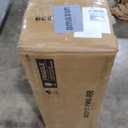 Rolanstar Bookshelf 6 Tier with 4 Hooks, Reversible Corner Bookshelf, 69" Industrial Wooden Bookcase with Open Shelves and Metal Frame for Living Room, Bedroom, Home Office, Rustic Brown