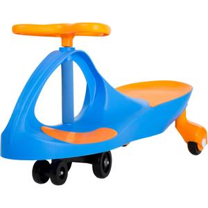 Wiggle Car - Ride on Toy for Ages 3 and Up - Toddler Ride on Toys with no Batteries, Gears, or Pedals Just Twist, Wiggle, and Go by Lil Rider (Blue)