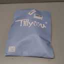 TILLYOU Changing Pad Cover Set in Soft Jersey Material - Fits 32"/34''x16 Contoured Pad for Babies, Navy Blue & Lt Gray