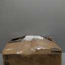 Serta Goose Feather Down Fiber Cotton Comforter Queen Size - 100% Cotton Duvet Insert - Hotel Luxury Hypoallergenic Bedding Comforter All Season Medium Warmth 90 x 90 Inch White