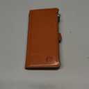 XcaseBar for iPhone SE 3rd/7/8 Wallet case with Zipper Credit Card HolderRFID Blocking, Flip Folio Book PU Leather Phone case Shockproof Cover Women Men for Apple SE case Light Brown