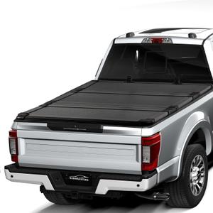 Hard Tri-Fold Truck Bed Tonneau Cover for 2017 2018 2019 2020 2021 2022 2023 2024 2025 Ford F250 F350 SuperDuty 6.8FT (81.9") Bed