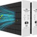 20x25x5 MERV 16 Air Filter Compatible with Lennox HCC20-28 MERV 16 Furnace Filter for HVAC System, Part Number HCF20-16, HCF20-10, 2 Pack