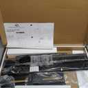 AX WABER Universal TV Floor Stand with Mount for 27 to 65 inch TVs,Swivel Standing TV Stand with 9 Level Height Adjustable,Space Saving Design Tall TV Stand for Living Room/Bedroom/Dorm/Corner Black