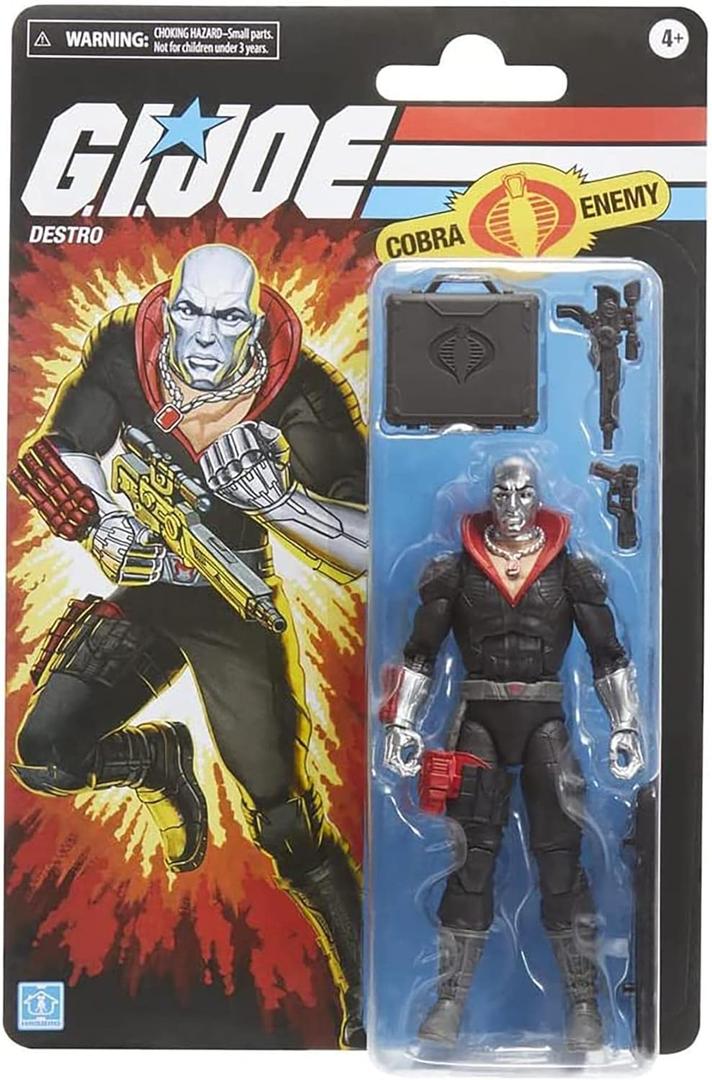 G.I. Joe Classified Retro Carded Animated Destro 6" Action Figure