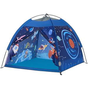 Space World Play Tent Galaxy Dome Playhouse for Boys and Girls Imaginative Play-Astronaut Space for Kids Indoor and Outdoor Fun, Perfect Kids Gift- 47" x 47" x 43"