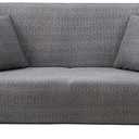 HOOBUY Printed Sofa Cover Stretch Couch Covers Patterned Loveseat Slipcovers for 2 Seater Cushion Couch Love Seat Set JYSH (2 Seater/Loveseat)