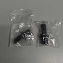 EVIL ENERGY 3/8" NPT Male to 1/2" Barb Fitting Adapter Straight Aluminum Black 2 PCS
