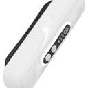 Heated Gua Sha Scraping Massage Tool by TheraStone mini; Skin Scraping Stone with Heat & Vibration, with Bian Stone,Soft-Tissue Massage, Improve Blood Circulation, Relieve Pain, Anti-Aging (White)