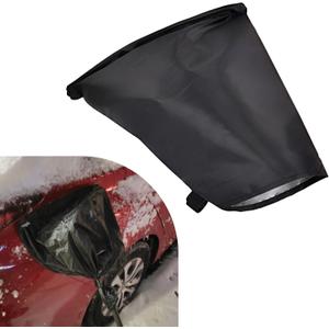 EV Charger Port Cover, Magnetic Adhesion EV Charger Plug Cover, Outdoor Waterproof Sun UV Rain Snow All Weather Protection, Suitable for Steel-Bodied Electric Vehicles (Black)