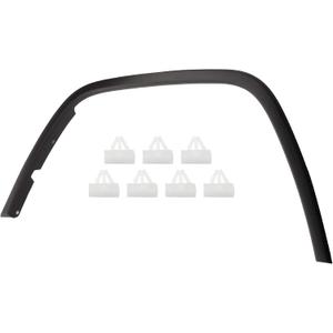 Dasbecan Front Left Fender Trim Fender Flare Compatible With Jeep Grand Cherokee 2011-2016 Replaces# CH1291106 1MP38RXFAE Fender Molding Wheel Arch Trim