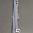 2Pcs Spring Tension Curtain Rod, 28 to 40 Inch Adjustable Small Tension Rods No Drill, White Spring Loaded Curtain Tension Rod for Window