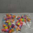 Cinco De Mayo 7 pcs Mini Donkey Pinatas 5.7"x7.5" Rainbow Color for Fun Fiesta Taco Party Supplies, Luau Event Photo Props, Mexican Theme Decoration, Carnivals Festivals, Taco Tuesday Event