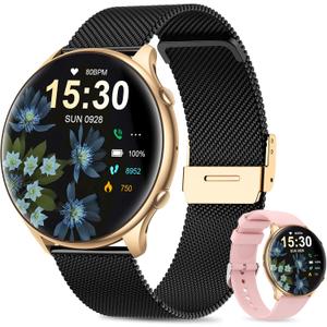 Smart Watches for Women with Menstrual Cycle Tracker, 1.39 HD Smart Watch, Heart Rate/Sleep Monitor, IP67 Waterproof, Womens Watch Fitness Tracker Compatible with iOS Android