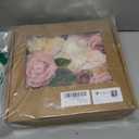 FACINOC Roses Artificial Flowers Pink Bouquets Box Set for DIY Bridal Wedding Shower Decorations Fake Floral Arrangements for Party Table Centerpieces Home Decor Indoor Outdoor Dusty Blush 19pcs