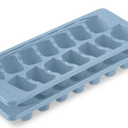 Sterilite Plastic Ice Cube Trays, Blue, 2 Pack