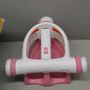 Ingenuity My Bath Seat for Sit-Up Baby Bathing, Sure & Secure Suction Cups, ASTM Safety Tested & Approved, Backrest for Assisted Sitting, Easy Setup & Storage, Pink