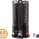FlagShip Nespresso Originalline Pod Holders Nespresso Capsules Dispenser Holder Storage Stand Carousel Capsules Rack (60 Pods)