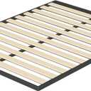 Zinus Deepak Easy Assembly Wood Slat 1.6 Inch Bunkie Board, Bed Slat Replacement, Full