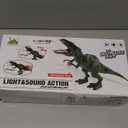 Giganotosaurus Dinosaur Toys for Kids 3-5 & 5-7, Dinosaur Action Figure Toys with Attack Feature, Sound, Roar & Light, Birthday for Boys & Girls