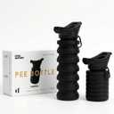 PeeSport Relief System - 100% Leakproof Portable Urinal for Men & Women (1000ml) - Reusable Collapsible Silicone Pee Bottle for Car, Travel, Camping & Bedside - Odor-Resistant, Expandable & Discreet