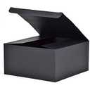HUAPRINT Black Gift Boxes with Lids 8x8x4 inch,24 Pcs Paper Gift Wrap Box Bulk for Presents,Birthday,Bridesmaid Proposal,Groomsmen Engagements,Christmas,Wedding Party Favor,Cupcake,Crafting,Holidays