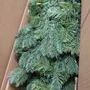 National Tree Company 4.5 ft Pre-Lit Downswept Douglas Fir Artificial Christmas Tree, 450 Clear Lights, 525 Tips, Includes Stand, Green