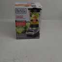 BLACK+DECKER PowerCrush Multi-Function Blender with 6-Cup Glass Jar, 4 Speed Settings, Silver