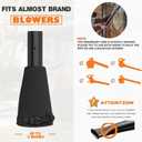 Sealegend Universal Leaf Blower Gutter Cleaning Attachment, Gutter Cleaning Kit for Leaf Blowers Clean Gutters from The Ground Leaf Remover