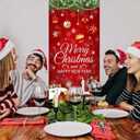 Christmas Door Cover Snowflake Hanging Wall Balls Merry Christmas Happy New Year Front Door Porch Cover Banners for Winter Xmas New Year Holiday Party Decor 70.8 x 35.4 Inch