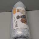 JOLLYVOGUE Medium Calming Dog Bed, Anti-Anxiety Donut Cuddler Cat Bed with Anti-Slip Bottom, Fluffy Faux Fur Machine Washable Pet Cushion for Medium Large Dog & Cat, 31"/ Smoke Gray