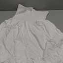 Tube Top Dress for Women Summer Solid Strapless Mini Dresses, Off The Shoudle Ruffle Beach Dress L