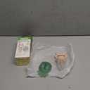 Haakaa Baby Fruit Food Feeder & Mini Freezer Nibble Tray Combo, Breastmilk Popsicle Molds for Cooling Relief, BPA Free Silicone Feeder for Safe Infant Self Feeding, 4 Month+ (Pea Green)