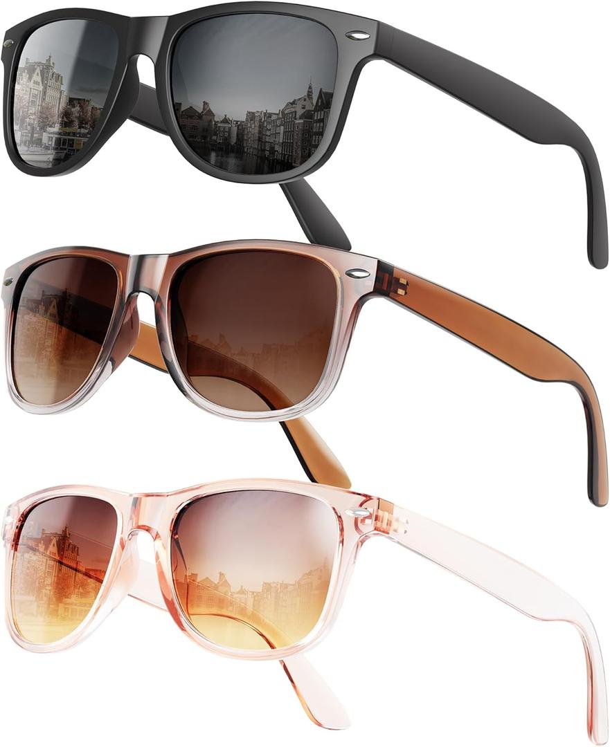 Sunglasses-women Polarized Sunglasses-womens: Trendy Sun Glasses Polarized UV400 Protection Fashion Sun Glasses