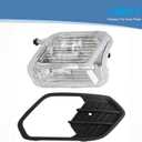 LABLT Front Bumper Fog Lights Replacement for 2017 2018 Escape Kuga Lamp+Cover RH Right Side