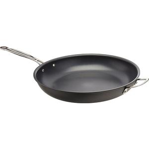 Cuisinart 622-36H Chef's Classic Nonstick Hard-Anodized 14-Inch Open Skillet with Helper Handle, Black