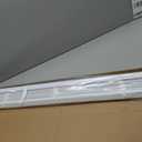 LazBlinds No Drill Vinyl Mini Blinds, 33" W x 64" H, White