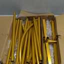 Metal Arch Backdrop Stand 2 Set (3.9FT/2.6FT), Gold Wedding Arch Frame, Balloon Arch Stand for Wedding, Baby Shower, Birthday, Ceremony, Party Decor