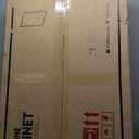 TokeShimi 24x36 Recessed Medicine Cabinet with Mirror Wall Mounted, Aluminum Alloy Black Mirrored Medicine Cabinet, Metal Beveled Mirror with Storage for Bathroom Vanity