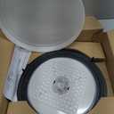 Kalium LED Ceiling Light with Remote 16 Inch Flush Mount Ceiling Light Fixture, 32W 3000K-6000K Adjustable Color Temperature, Dimmable Lighting Fixtures for Kitchen Bedroom Hardwired Installation