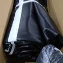 FINCOME Inflatable Wrestling Mat 16ft/13ft/10ft, 4" Thick Foldable Jiu Jitsu Mats Wrestling Mats for Home Outdoor Indoor, Waterproof PVC Mat for Gymnastics, BJJ, MMA, Grappling, Judo, Boxing (Black)